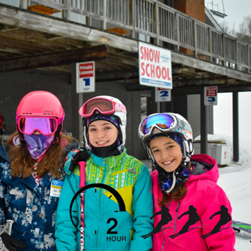 Picture of 3 Participants • 2 hr Semi-Private Ski Lesson