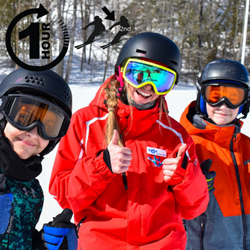 Picture of 2 Person Ski Semi-Private Lesson, 1 hr • 2nd Participant (2 of 2)