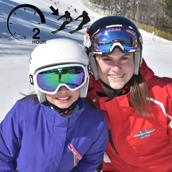 Picture of 2 Participants • 2 hr Ski Semi-Private Lesson • 1st Participant (1 of 2)