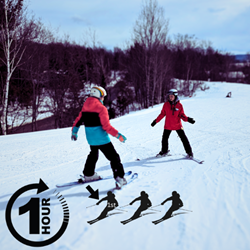 Picture of 3 Participants • 1 hr Ski Semi-Private Lesson • 1st Participant (1 of 3)