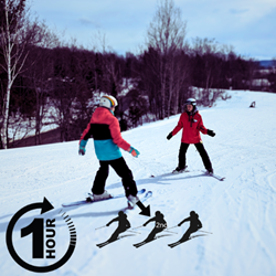 Picture of 3 Participants • 1 hr Ski Semi-Private Lesson • 2nd Participant (2 of 3)