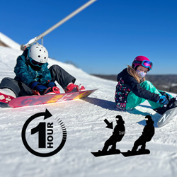 Picture of 2 Participants • 1hr Snowboard Semi-Private Lesson • 1st Participant (1 of 2)